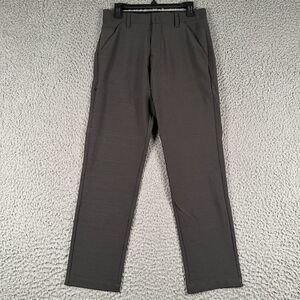 BYLT Kinetic Pants Mens 32 Gray Performance Chino‎ Golf Athletic Everyday